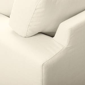 Sofa Mormès (3-Sitzer) Webstoff Creme