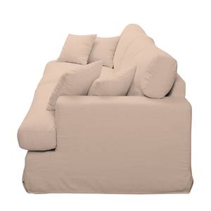 Sofa Mormès (3-Sitzer) Webstoff Pastellapricot