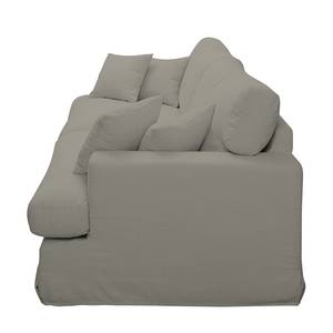 Sofa Mormès (3-Sitzer) Webstoff Sandgrau