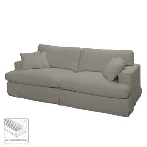 Sofa Mormès (3-Sitzer) Webstoff Sandgrau