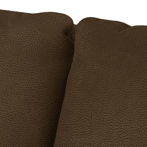 Canapé Muncaster (3 places) Microfibre - Marron