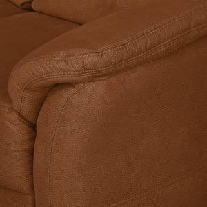 Canapé Muncaster (3 places) Microfibre - Marron miel