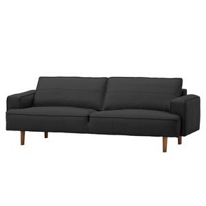 Sofa Navona (3-Sitzer) Echtleder Echtleder Neka: Grau - Braun