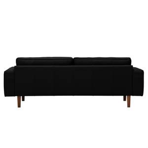 Sofa Navona (3-Sitzer) Echtleder Echtleder Neka: Schwarz - Braun