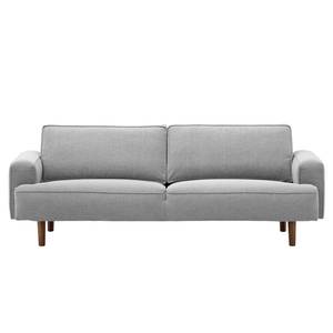 Sofa Navona (3-Sitzer) Webstoff Webstoff Saia: Hellgrau - Braun