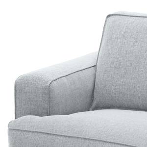 Sofa Navona (3-Sitzer) Webstoff Webstoff Anda II: Silber - Braun