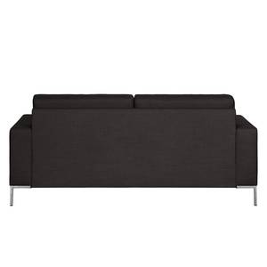 Sofa Nistra (2-Sitzer) Webstoff Dunkelgrau