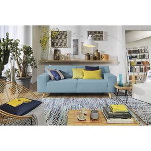 Sofa Nordic Pure Webstoff (2-Sitzer) Stoff TUS: 6 sky blue