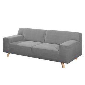 Sofa Nordic Pure Webstoff Grau - Breite: 206 cm