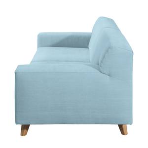 Sofa Nordic Pure Webstoff Hellblau - Breite: 206 cm