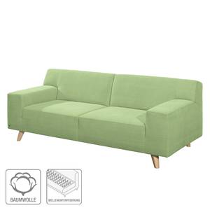 Sofa Nordic Pure Webstoff Hellgrün - Breite: 206 cm