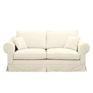 Sofa Nors (3-Sitzer) Webstoff Cremeweiß