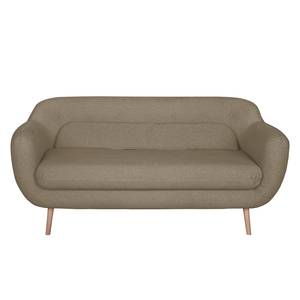 Sofa Olen (3-Sitzer) Webstoff Schlamm