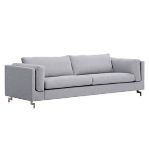 Sofa Omnia III (3-Sitzer) Webstoff Webstoff Saia: Hellgrau