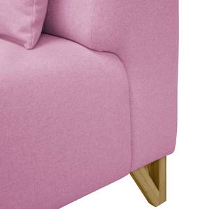 Sofa Ongar I (2-Sitzer) Webstoff Rosa - Ohne Hocker