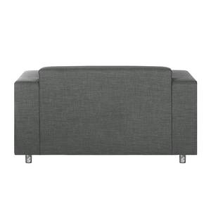 Sofa Oslo (2-Sitzer) Baumwollstoff Grau