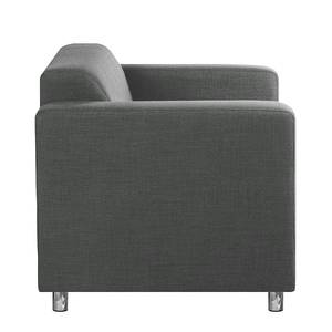 Sofa Oslo (2-Sitzer) Baumwollstoff Grau