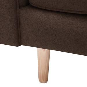 Sofa Panjas (3-Sitzer) Webstoff Espresso