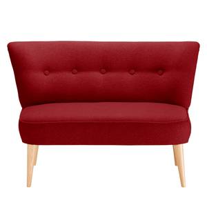 2-Sitzer Sofa Bumberry Webstoff Hanabi: Rot