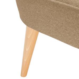 2-Sitzer Sofa Bumberry Webstoff Hanabi: Beige