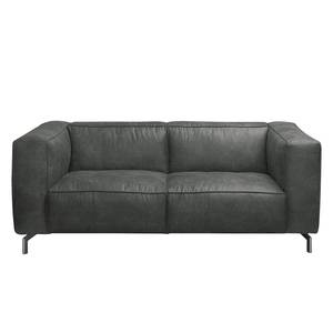 Sofa Pentre (2-Sitzer) Antiklederlook Dunkelgrau