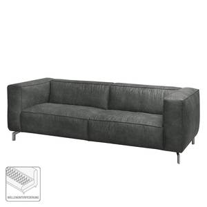 Sofa Pentre (3-Sitzer) Antiklederlook Dunkelgrau