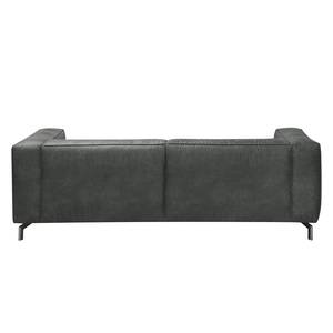 Sofa Pentre (3-Sitzer) Antiklederlook Dunkelgrau