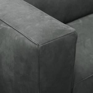 Sofa Pentre (3-Sitzer) Echtleder Basalt