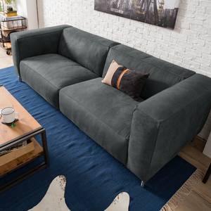 Sofa Pentre (3-Sitzer) Echtleder Basalt