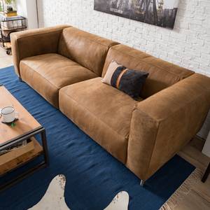 Sofa Pentre (3-Sitzer) Echtleder Hellbraun