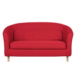 Sofa Philipp (2-Sitzer) Webstoff Rot