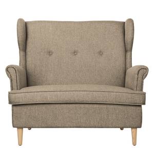 Sofa Piha (2-Sitzer) Flachgewebe Flachgewebe - Nougat