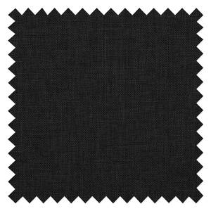 Sofa Piha (2-Sitzer) Flachgewebe Schwarz