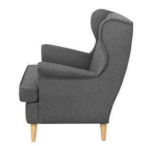 Sofa Piha (2-Sitzer) Webstoff Dunkelgrau