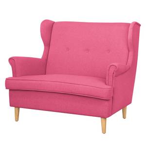 Bank Piha (2-zitsbank) geweven stof - Fuchsia