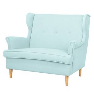 Sofa Piha (2-Sitzer) Webstoff Webstoff - Pastellblau