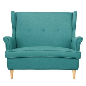 Sofa Piha (2-Sitzer) Webstoff Petrol