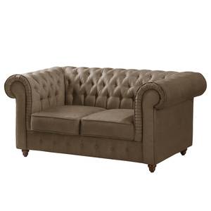 Sofa Pintano (2-Sitzer) Antiklederoptik - Muskat