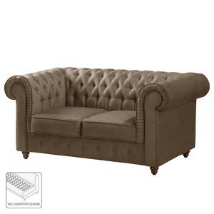 Sofa Pintano (2-Sitzer) Antiklederoptik - Muskat