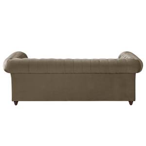 Sofa Pintano (3-Sitzer) Samt - Cappuccino