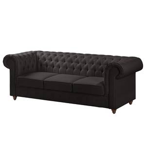 Sofa Pintano (3-Sitzer) Webstoff - Anthrazit