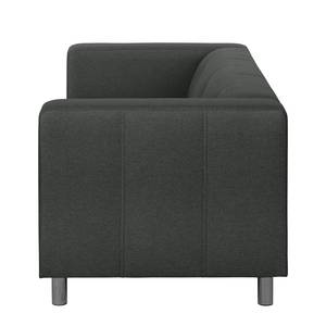 Sofa Pointon (2-Sitzer) Webstoff Anthrazit