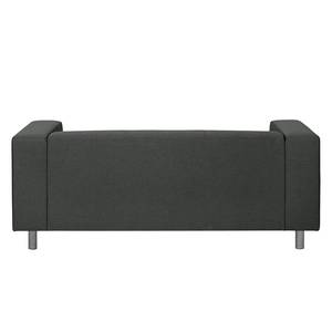 Canapé Pointon (2 places) Tissu - Anthracite