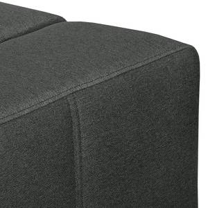 Canapé Pointon (2 places) Tissu - Anthracite