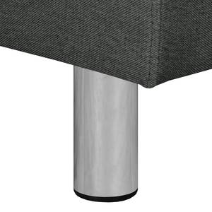 Canapé Pointon (2 places) Tissu - Anthracite