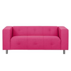 Canapé Pointon (2 places) Tissu - Fuchsia