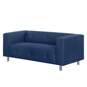 Sofa Pointon (2-Sitzer) Webstoff Marineblau