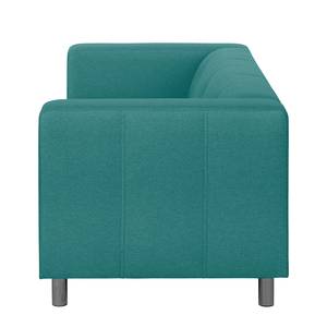 Sofa Pointon (2-Sitzer) Webstoff Petrol