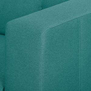 Sofa Pointon (2-Sitzer) Webstoff Petrol