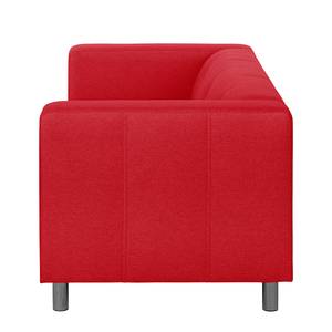 Sofa Pointon (2-Sitzer) Webstoff Rot